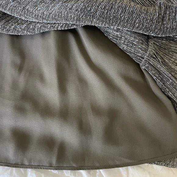 IRO Spina Metallic Ruffle Silver Dress - Picture 10 of 12